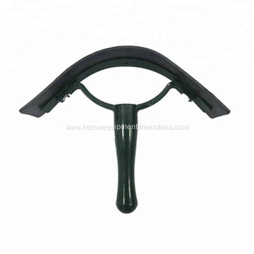 Blue Plastic Horse Sweat Scraper